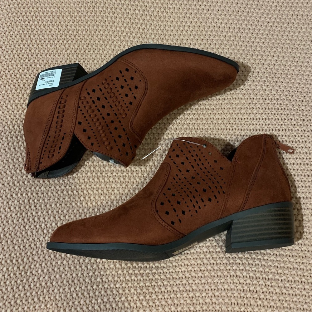 Size 7 Red Booties